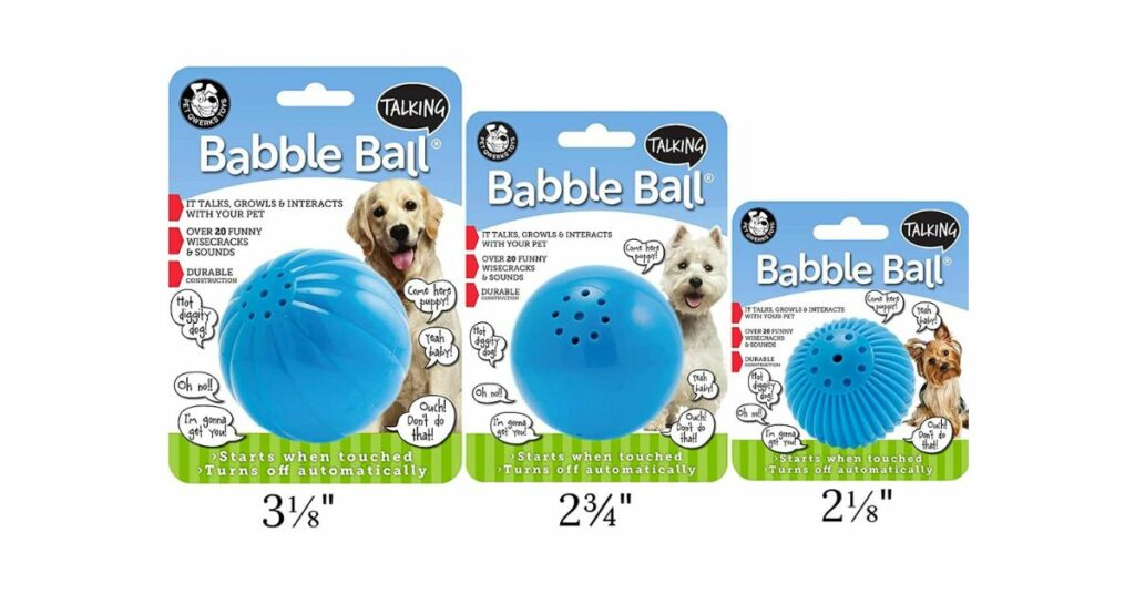 Pet Qwerks Talking Babble Ball Review